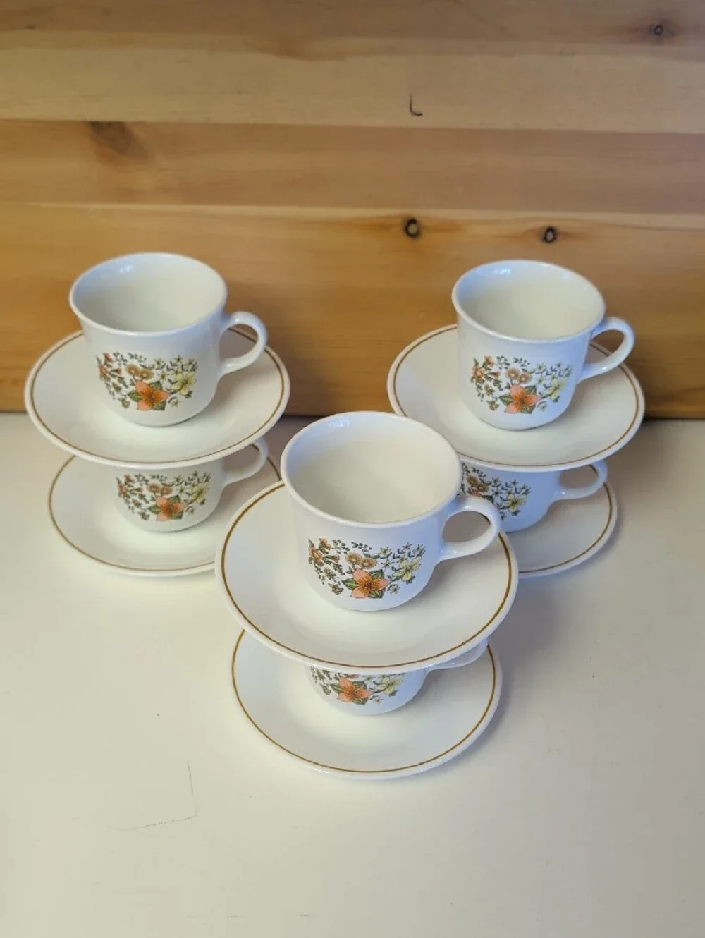 VTG. 1970,Set of 6 Corelle 'Indian Summer 